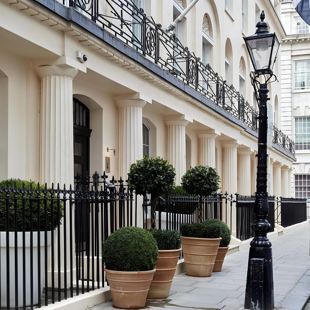 Haymarket Hotel London – luxury Firmdale interior with contemporary design and private event space.