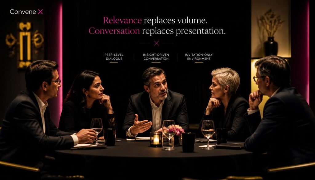 why senior leaders value conversation over presentation