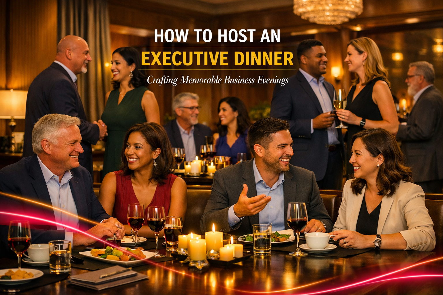 How to Host an Executive Dinner for Senior Leaders: A Practical Guide