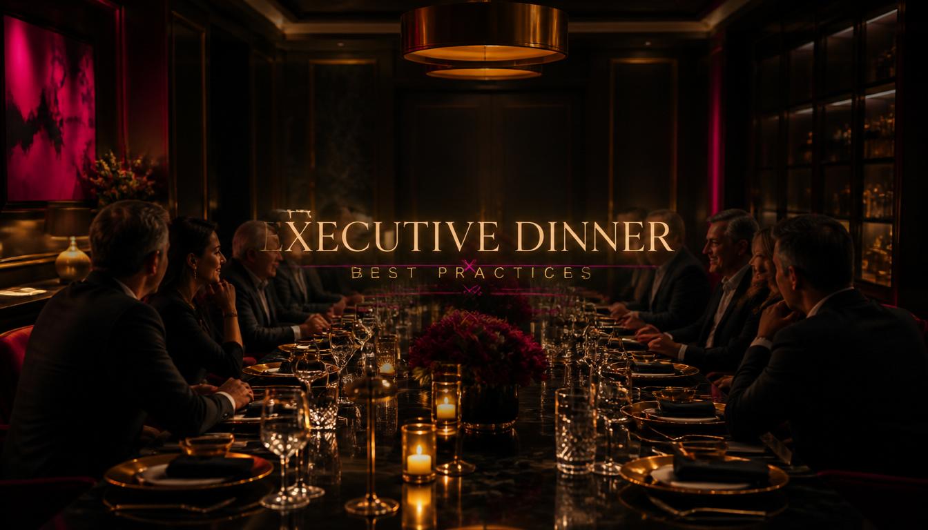 Executive Dinner Best Practices