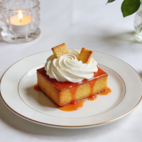 Executive dinner desert example