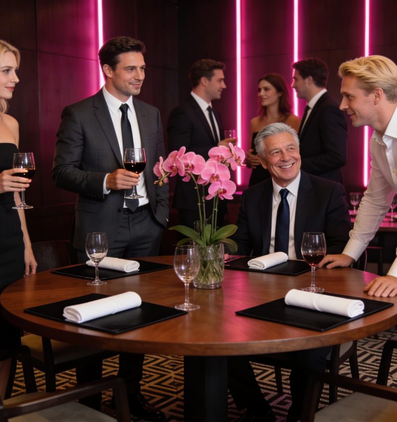 Private Executive Dinners. Invitation-only dinners